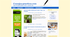Desktop Screenshot of consejos-practicos.com
