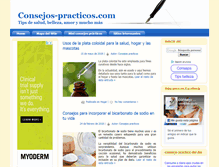 Tablet Screenshot of consejos-practicos.com